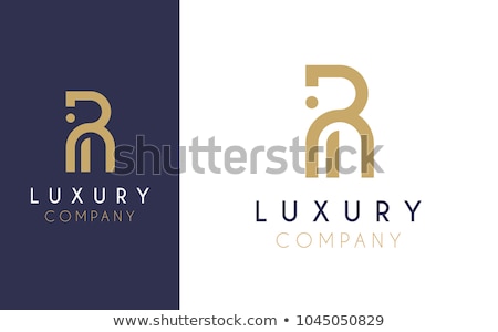 Stock fotó: Abstract Blue Logo R