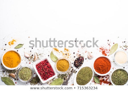 ストックフォト: Herbs And Spices Selection