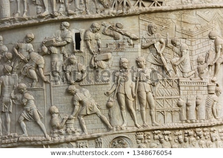 Stock photo: Detail Of The Trajan Column In Rome