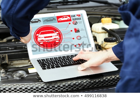 Stockfoto: Controls Near The Steering Wheel In A Modern Car