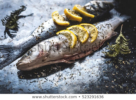 Stock photo: Fish With Lemon