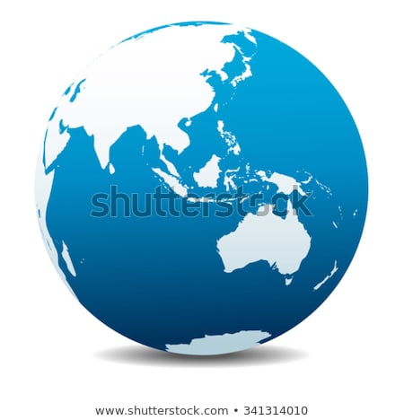 Stock photo: Pacific Map With Palau