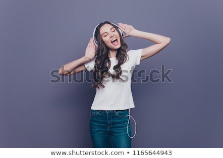 Stockfoto: Dreamy Music Lover