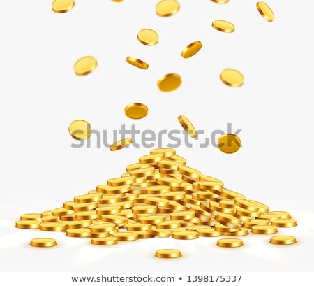 Stockfoto: Bunch Of Golden Coins