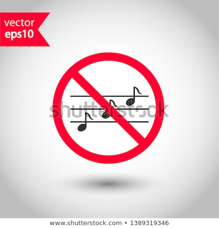 Stock fotó: Mute Circular Vector Red Web Icon Button