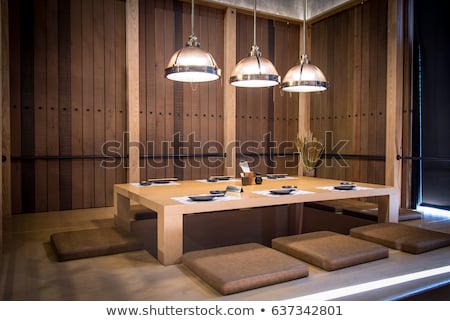 Сток-фото: Interior Of A Japanese Restaurant