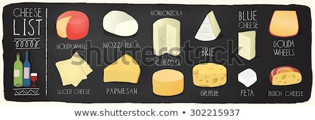ストックフォト: Various Types Of Cheese