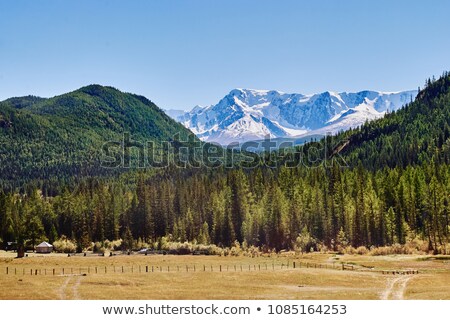 Stock photo: Kurai Steppe And North Chui Ridge