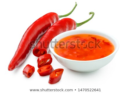 Сток-фото: Asian Sliced Red Chili