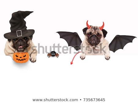 Stock fotó: Funny Devil Isolated On The White Background