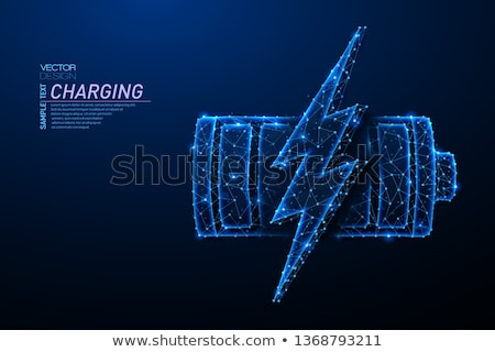 Сток-фото: Thunder Sphere Abstract Icon