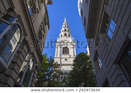 ストックフォト: The Spire Of St Brides Church