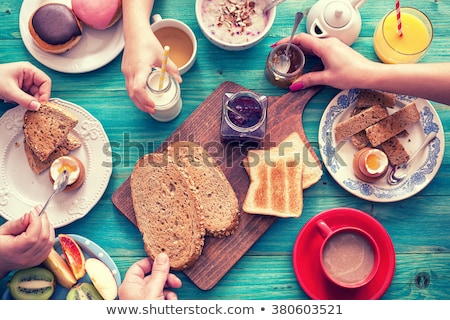 [[stock_photo]]: Child On Breakfast