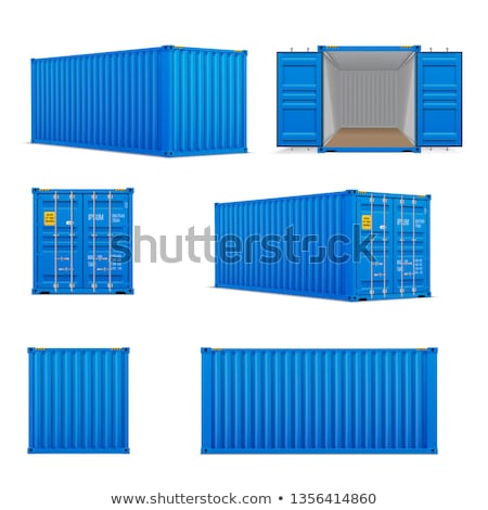 Cargo Container Stock foto © Makstorm