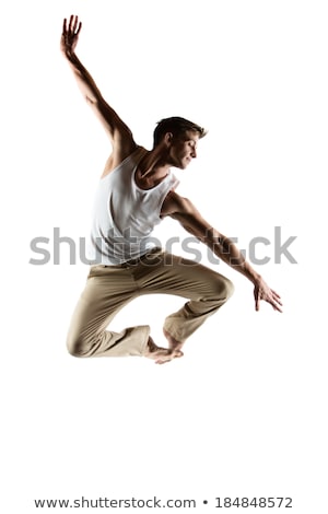 Stok fotoğraf: Caucasian Male Dancer