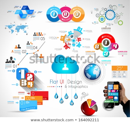 Stockfoto: Mega Collection Of Quality Infographics Objects