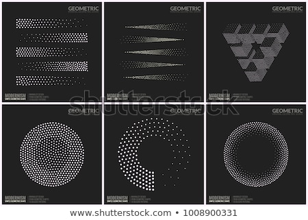 Vector Shape Circular Design Foto d'archivio © Vanzyst