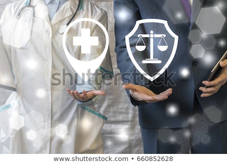 Stok fotoğraf: Law And Medicine