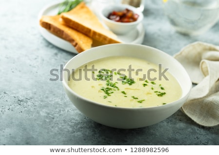 Foto d'archivio: Cream Asparagus Soup