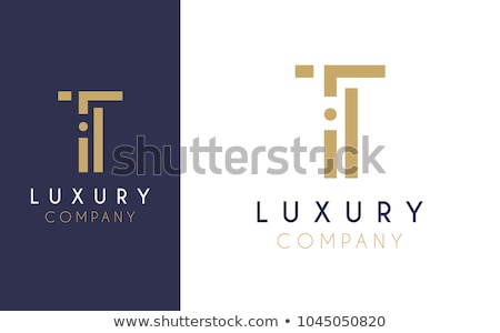 Сток-фото: Elegant T Logo Design