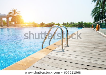 Сток-фото: Swimming Pool Ladder