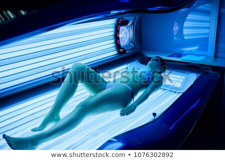 Stock photo: Girl In The Solarium