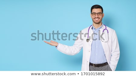 Сток-фото: Doctor Holding Something