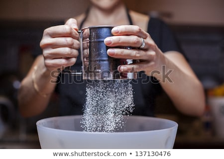 Stockfoto: Metal Flour Sifter