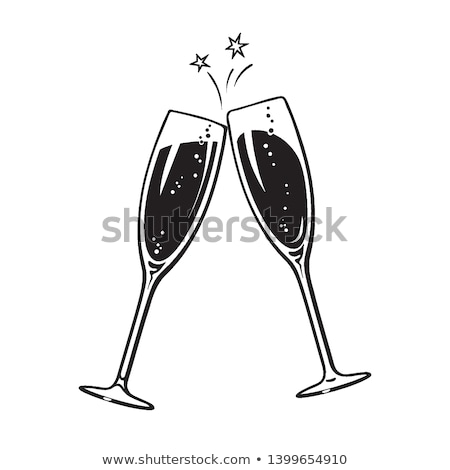 Stockfoto: Pair Of Champagne Glasses