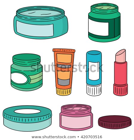 Vector Set Of Topical Cosmetic And Topical Medicine ストックフォト © olllikeballoon