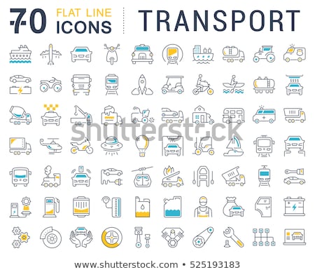 Stockfoto: Auto Tuning Icon Set