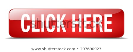 Сток-фото: Click Here Red Vector Icon Button