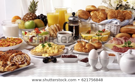 ストックフォト: Assorted Breakfast Fruit Toast