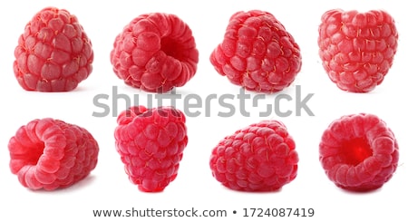 [[stock_photo]]: Appetizing Ripe Raspberries