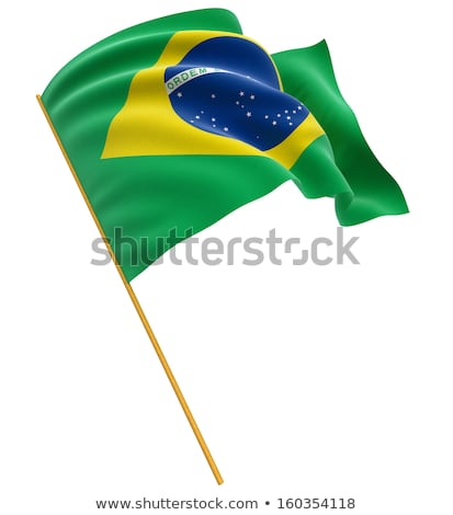 [[stock_photo]]: Brazilian Flag With Clipping Path