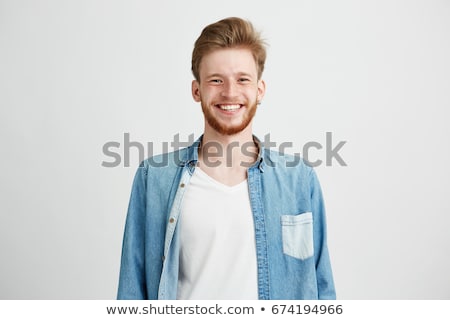 Сток-фото: Young Man Looking To Camera