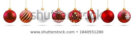 ストックフォト: Colorful Christmas Balls