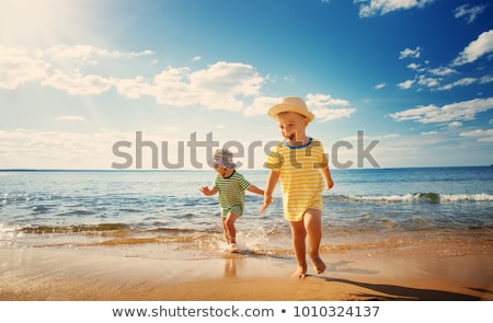 Stock photo: Children On A Beach