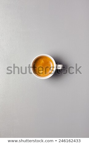 [[stock_photo]]: Cup Of Espresso From Above
