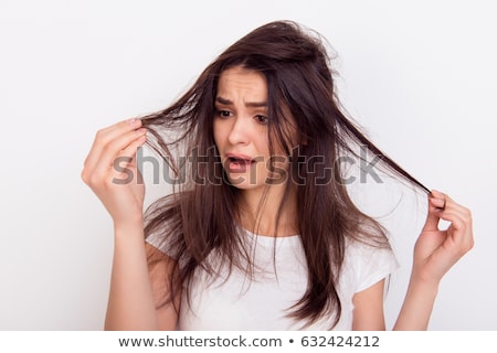 Foto stock: Hair Problem