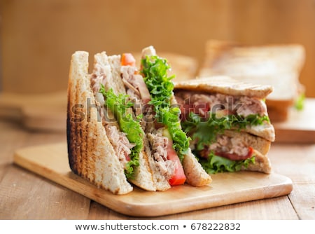 Stock photo: Tuna Sandwich