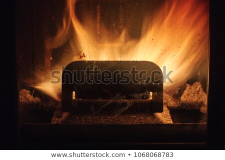 [[stock_photo]]: Oil Burning Fireplace