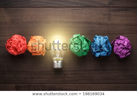 Сток-фото: Find A Brilliant Idea