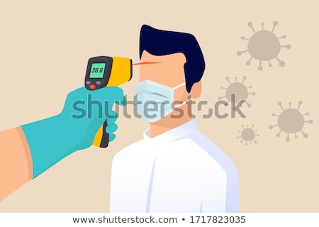 Stock photo: Thermometer In Hand
