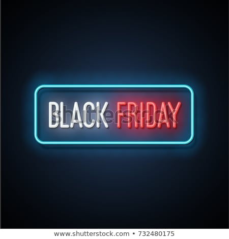 Stock foto: Black Friday Neon Website Banners