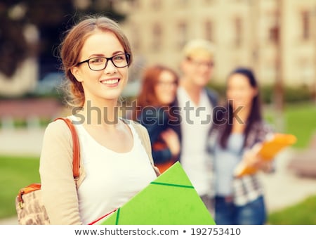 Stockfoto: Female Student At The Park