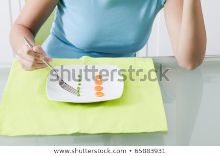 Stockfoto: Fat Woman With Shirt Too Small