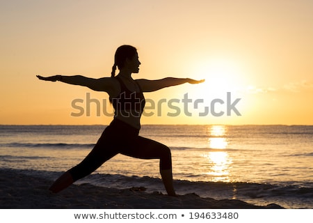 Stock photo: Yogi Sunrise