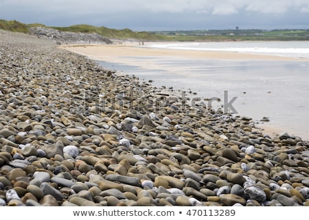 Foto d'archivio: Atlantic Ocean Beside A Links Golf Course