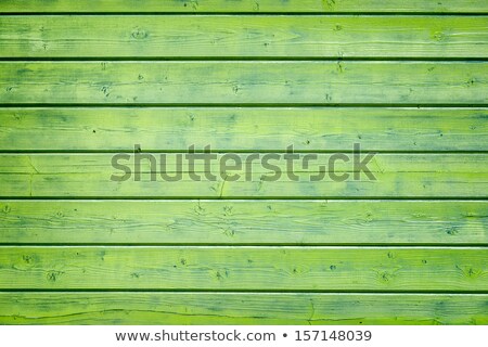 Foto stock: Wooden Green Planks